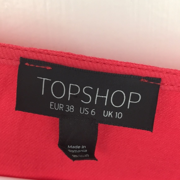 TopShop cropped blouse size US6 - Picture 4 of 5